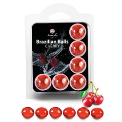 Boules Brésiliennes Saveur Cerise X6