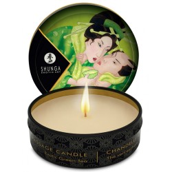 Bougie de massage Lueur et Caresse Thé Vert Exotique - 30 ml