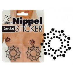 Bijoux pour mamelons Stars Sticker