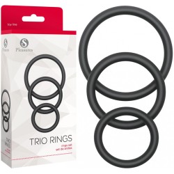 Pack 3 anneaux en Silicone