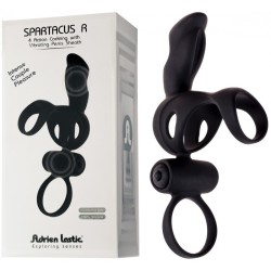 Anneau Spartakus R noir