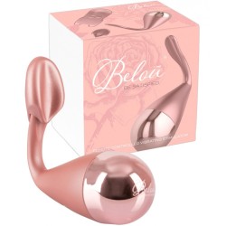 Oeuf Vaginal et Clitoridien USB Télécommandé Belou Rose
